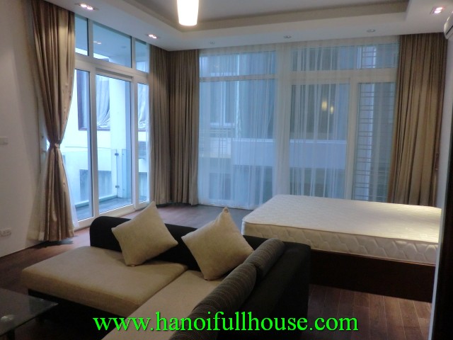 Nice studio serviced apartment for rent in Tay Ho dist. 